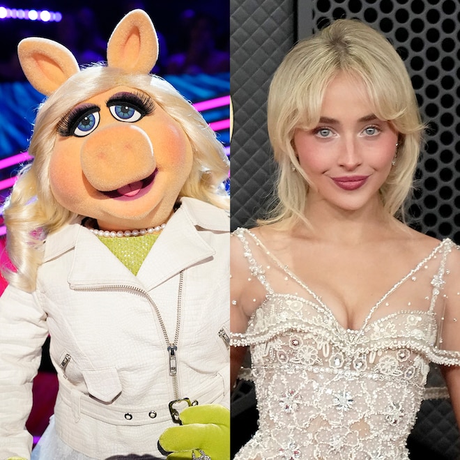 Miss Piggy Says Sabrina Carpenter Was "Very Intimidated" By Her Miss Piggy Says Sabrina Carpenter Was